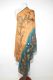 Dupatta Georgette orangebraun-smaragdgrün