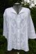 NEU Baumwoll-Bluse 'Sunita' handbestickt weiss XXXL
