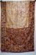 Seidensari Batik gelborange, braun, creme
