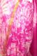 Seidensari Batik pink-weiß