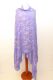 Dupatta Georgette flieder mit silber