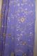 Dupatta Georgette flieder mit silber