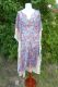 Kaftan 'Turiya' blau-rot mit Paisleys
