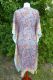Kaftan 'Turiya' blau-rot mit Paisleys