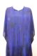 Kaftan 'Aloka' Kreppseide blauviolett XXL