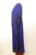 Kaftan 'Aloka' Kreppseide blauviolett XXL