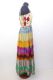 Kleid 'Gypsy' mit cremefarbenem Bustier und bunten Volants