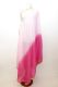 Bauchtanzschleier halbrund mit Borte - rosa-pink - B-Ware