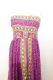 Kleid 'Tilasmi' magenta-bordeaux, indisches Upcycling Sommerkleid - B-Ware