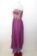 Kleid 'Tilasmi' magenta-bordeaux, indisches Upcycling Sommerkleid - B-Ware