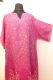 Kaftan 'Chandrika' aus reiner Seide, Seidenkaftan rosa