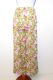 Hose aus reiner Baumwolle hellgrün floral, Sommerhose aus Baumwolle, hellgrüne Freizeithose mit Blumenmuster
