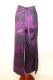 Wickelhose aus reiner Seide - magenta-violett - Größe L