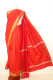Sari Dekosilk rot mit Goldbrokat