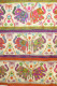 Bunte Wandbehänge mit Elefanten-Motiven - drei Farben