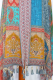 Dupatta mit ausgefallenem Design und Glitzerpailletten