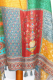 Dupatta mit ausgefallenem Design und Glitzerpailletten