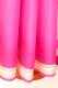 Seidensari magenta mit cremefarbener Borte