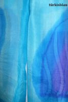 Feine Seidenschals in Aquarell-Design - 6 Farben