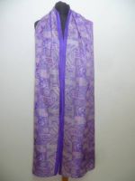 Seidenschal XL flieder-violett II