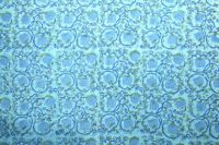 Baumwollstoff Jaipur türkisblau-blau