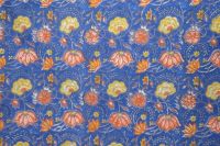 Baumwollstoff Jaipur blau-bunt