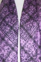 Seidentuch Vintage helllila-violett
