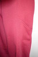 Lagerräumung - Baumwollhose aus jogging sweat rot