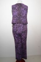 Baumwollhose Damini violett 2-teilig mit passendem Top