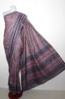 Seidensari Blockprint mauve