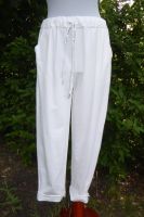 Sommerhose aus weißer Baumwolle