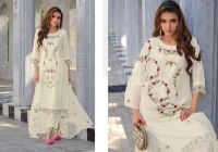 Salwar Kameez Anjala weiß