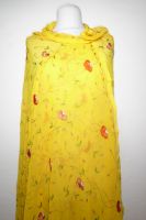 Dupatta Georgette gelb