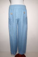 Leinenhose hellblau