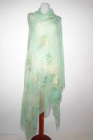 Dupatta Georgette mit Goldpailletten