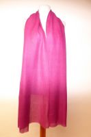 Fine Wool Wollschal magenta