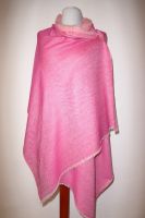 Fine Wool Wollschal zweifarbig rosa-hellrosa