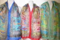 Seidenschals Indian Life - 5 Farben