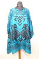 Kaftan-Tunika Aneesha blau-schwarz XXXL