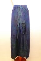 Wickelhose aus reiner Seide - dunkelblau-violett - Größe L