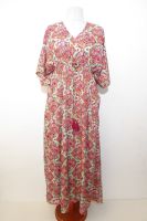 Kaftan Nirvesha rot-hellgrün