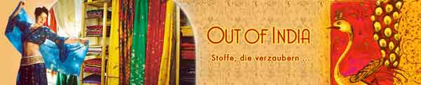 OUT OF INDIA | Indische Kleidung, Saris, Stoffe, Tagesdecken.